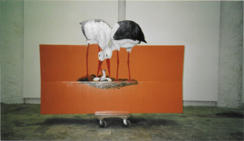 2001 _Storchen II_ b, BankArt Zürich, Vereinigung Storchengasse-Strehlgasse